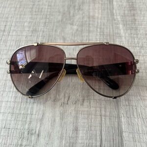 Marc by Marc Jacobs Aviator Sunglasses Tortoise Shell Rose Gold MMJ O64/S
